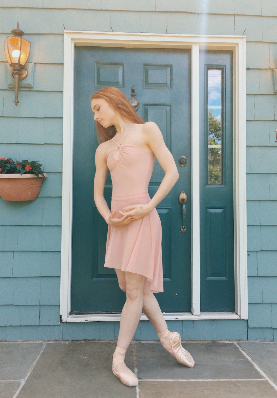 Mid High-Low Skirt