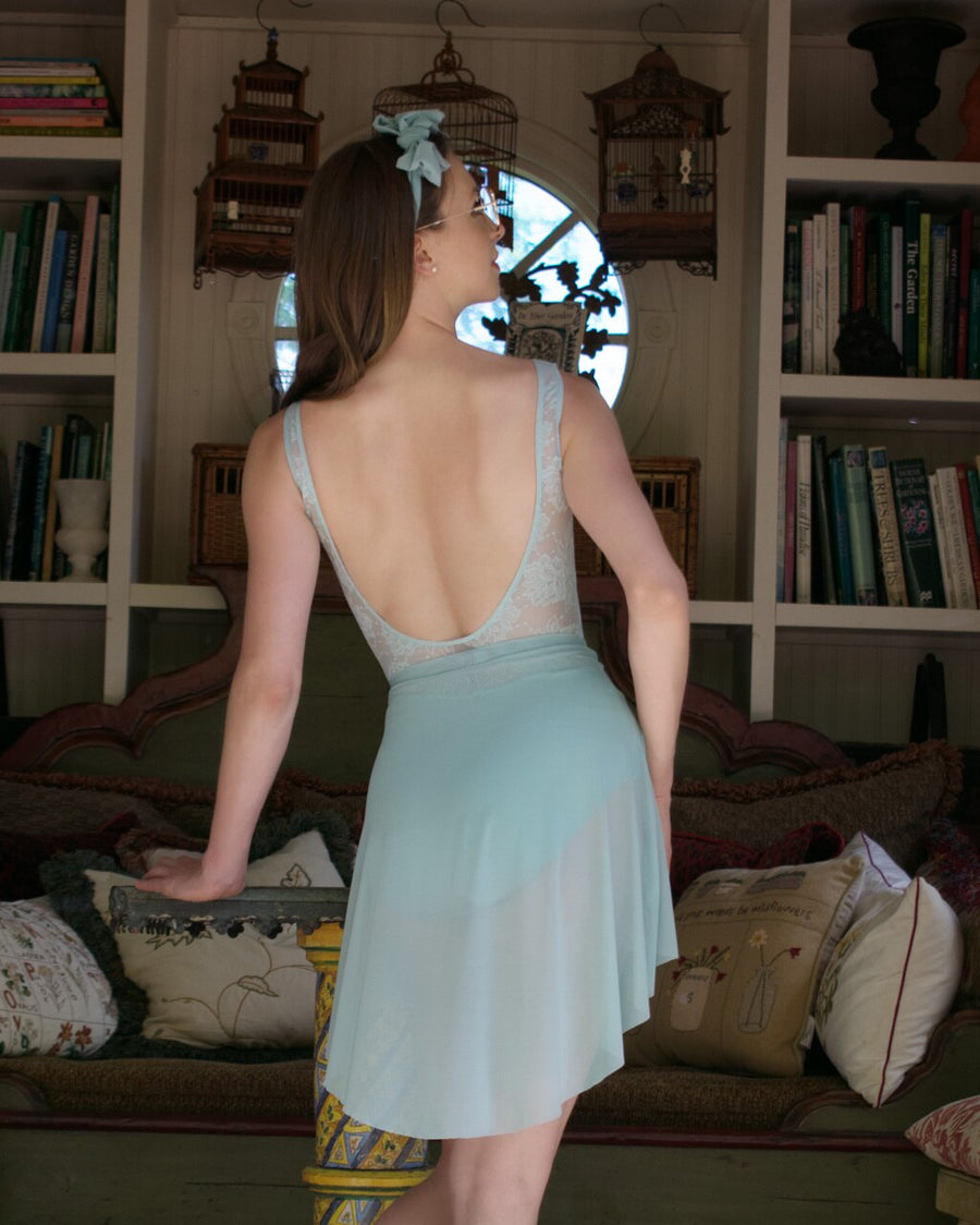 Mid High-Low Skirt