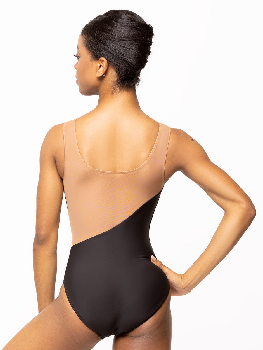 Luna Black Latte Mesh Leotard RTW
