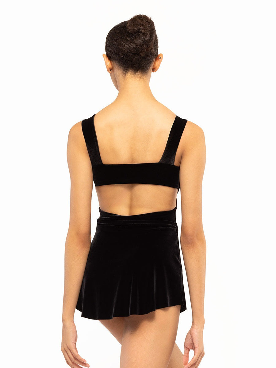 Jackie Leotard Black Velvet RTW