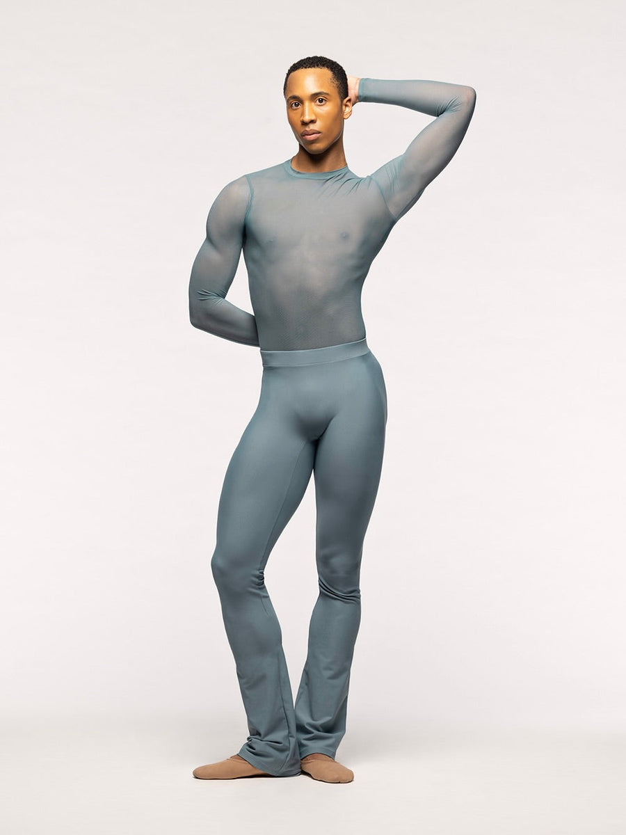 Gabe Leotard Blue Agave Mesh RTW