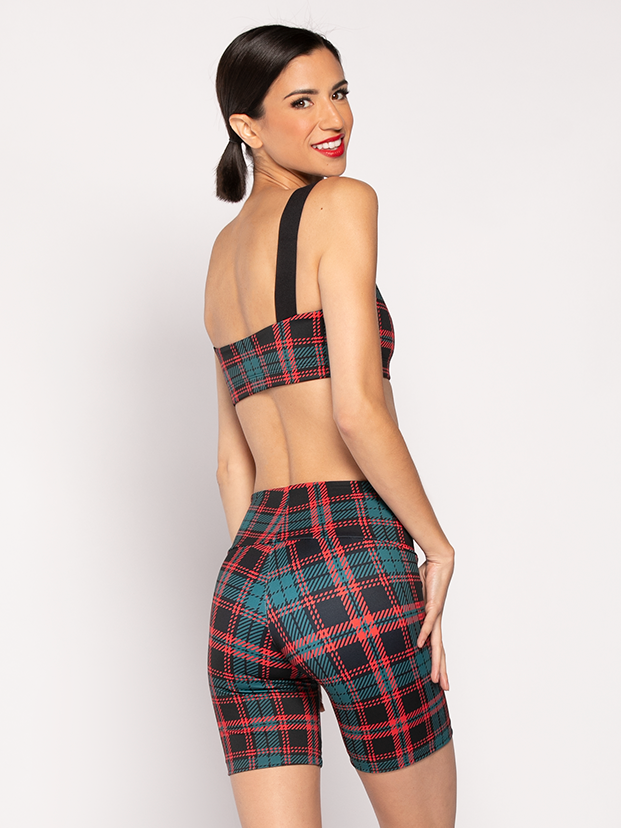 Claire Shorts 7" Holiday Plaid RTW