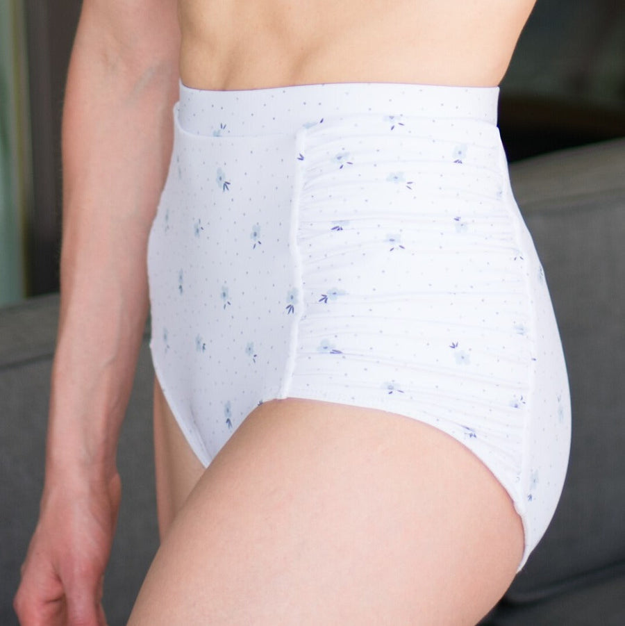 Gathered High Waisted Briefs Cute as a Button RTW