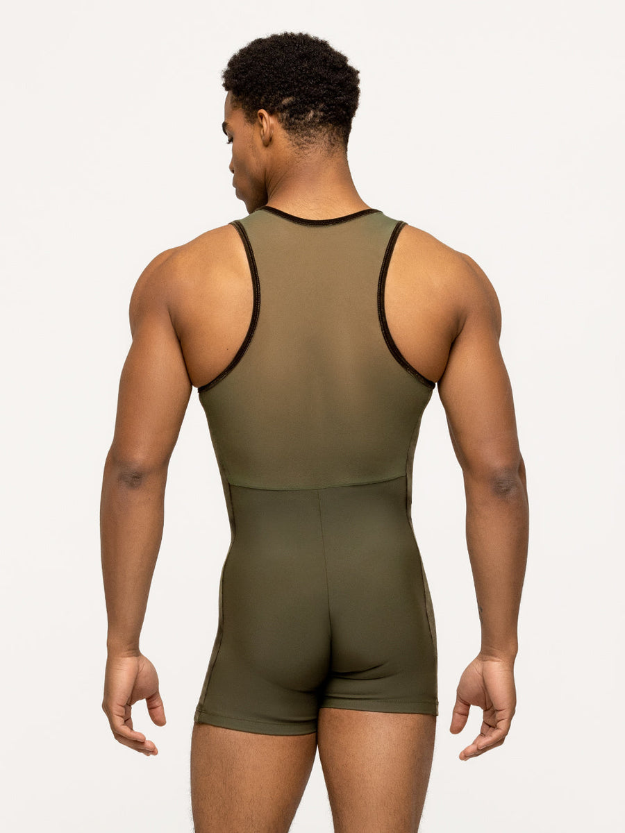 Travis Biketard Dark Olive Velvet RTW