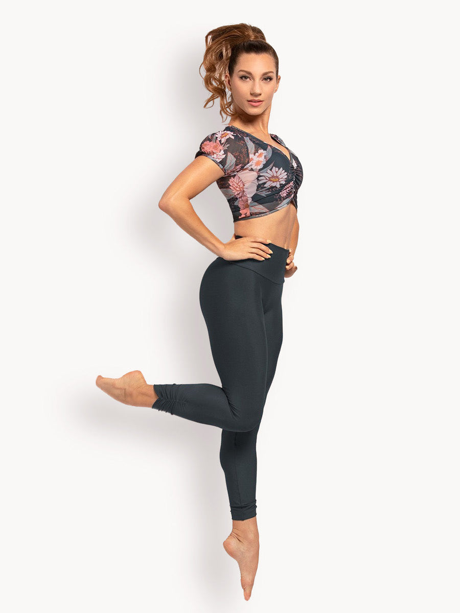 Kylie Crop Top Devoted Symphony Mesh RTW