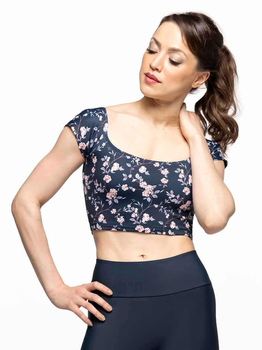 Mia Crop Top Flourish Storm RTW
