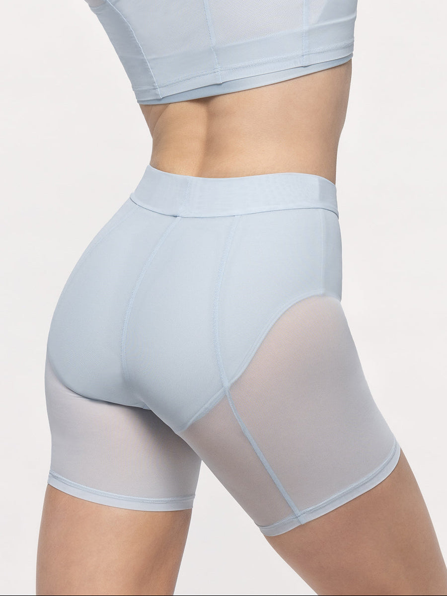 Back Seam Shorts Frost Mesh RTW