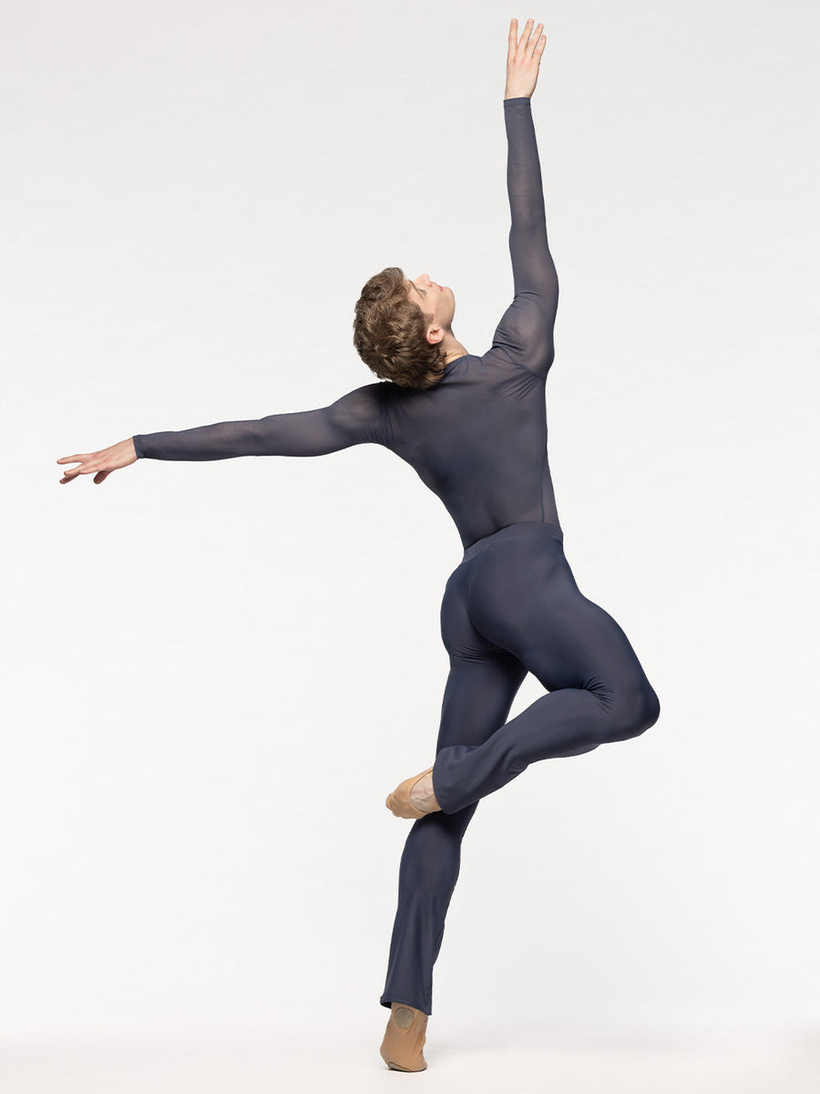 Gabe Leotard Graphite Mesh RTW