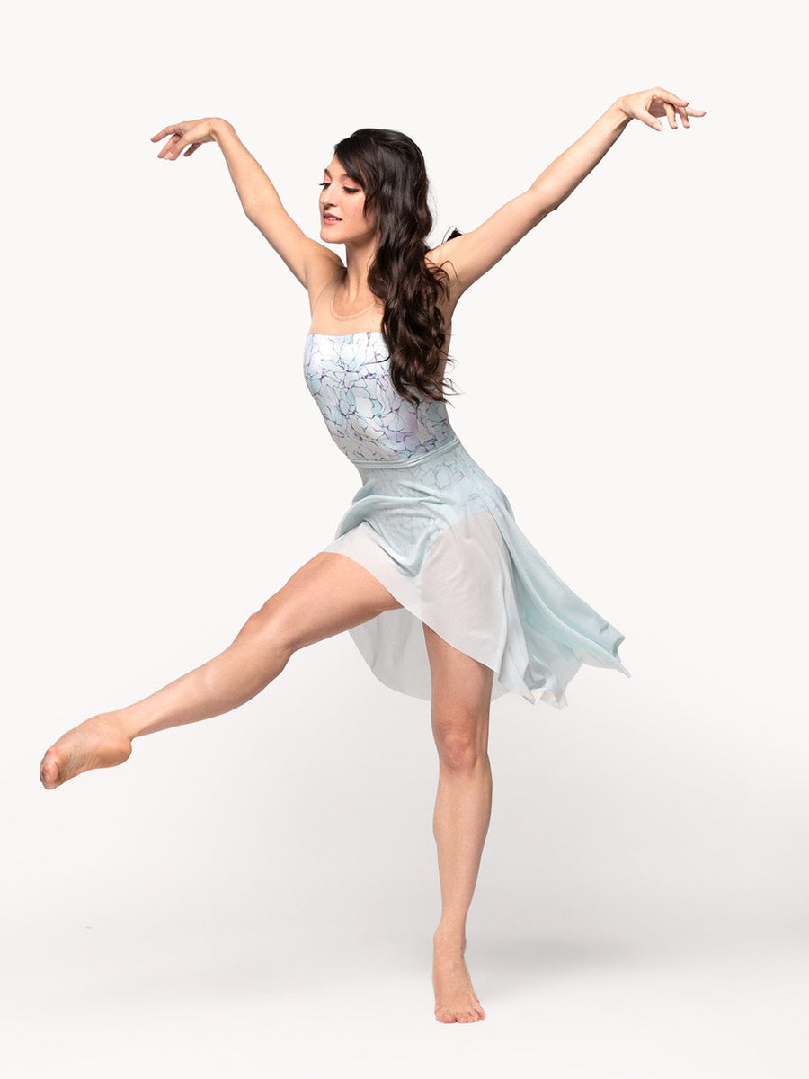 Victoria Intertwined Tan Mesh Leotard RTW