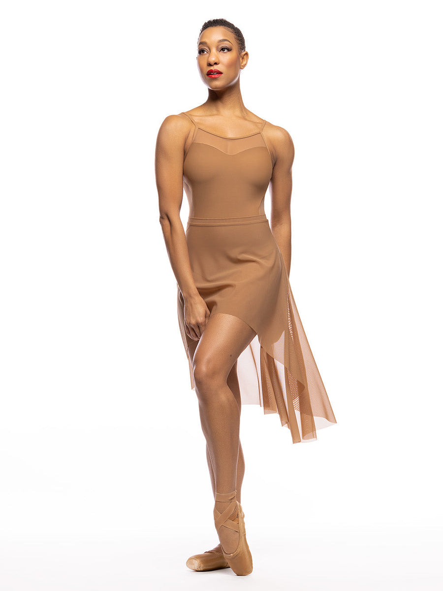 Short Dragonfly Skirt Caramel Mesh RTW