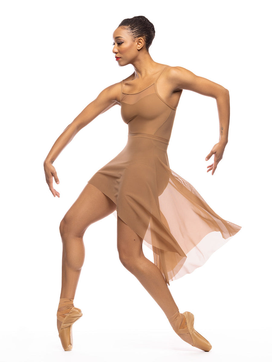 Short Dragonfly Skirt Caramel Mesh RTW