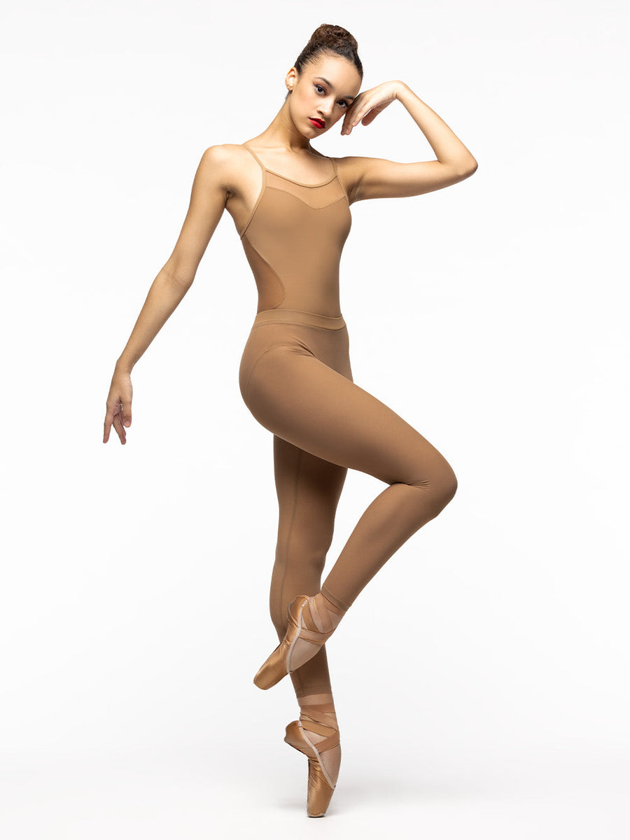 Maddie Caramel Leotard RTW