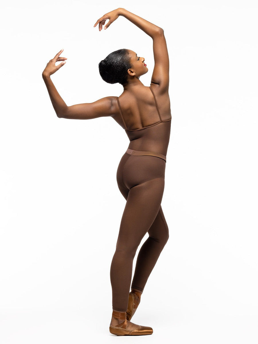 Kira Tights Coffee Mesh RTW