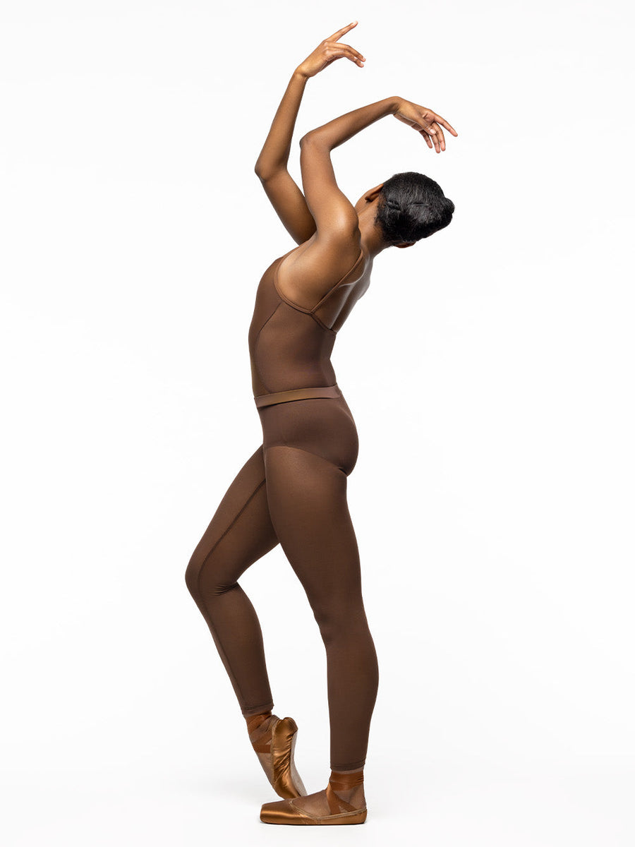 Maddie Coffee Leotard RTW
