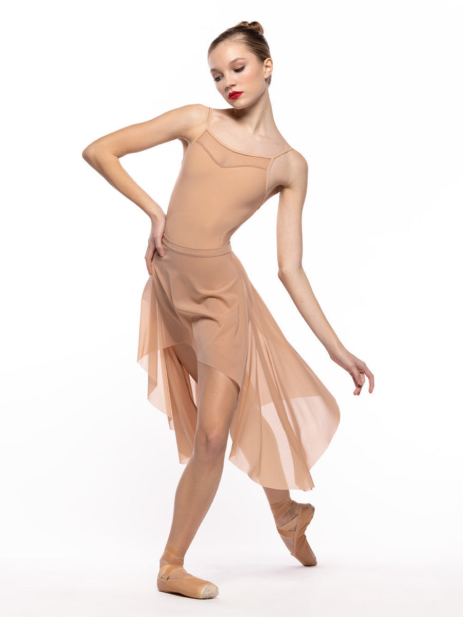 Short Dragonfly Skirt Honey Beige Mesh RTW