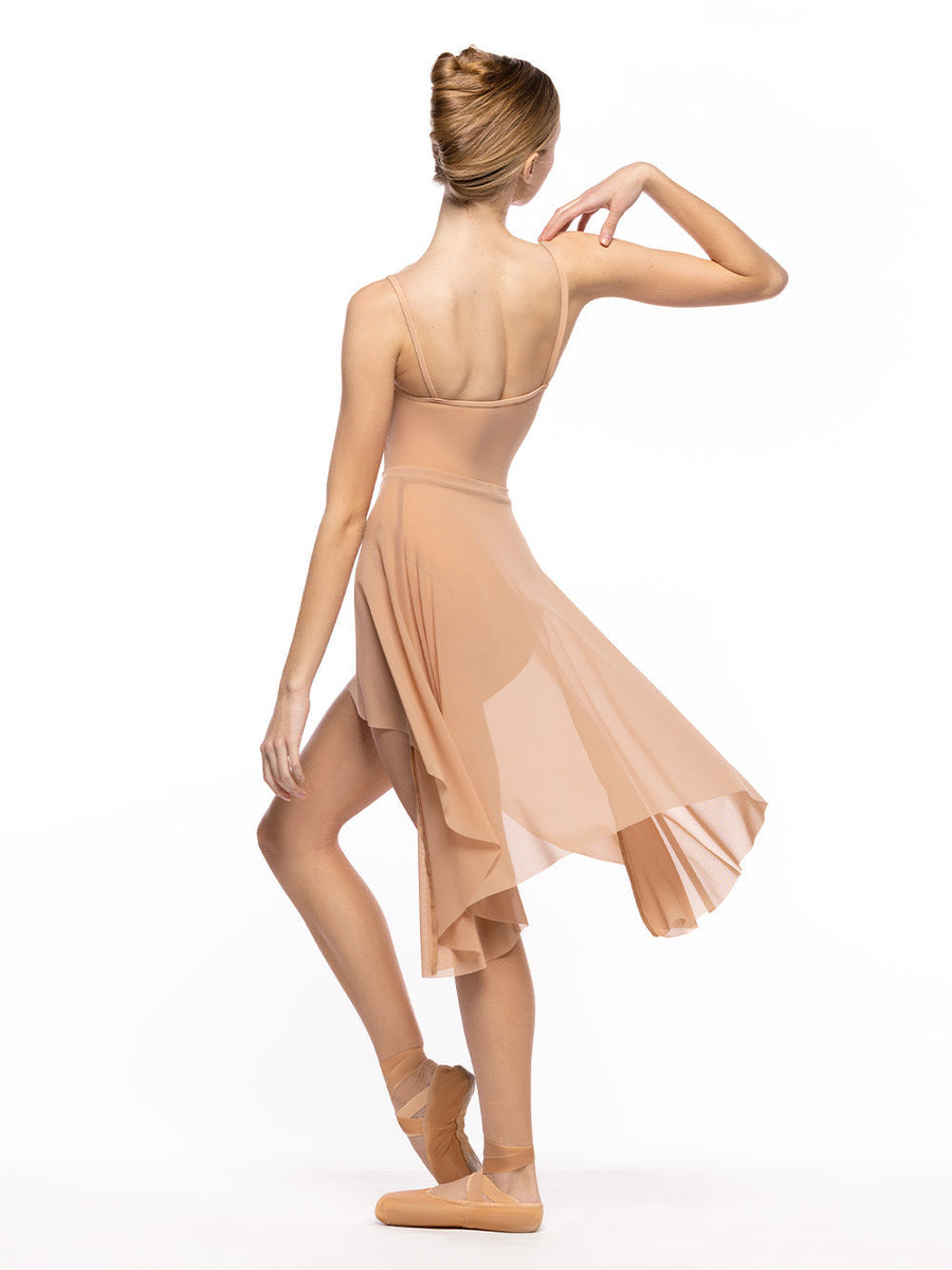 Short Dragonfly Skirt Honey Beige Mesh RTW
