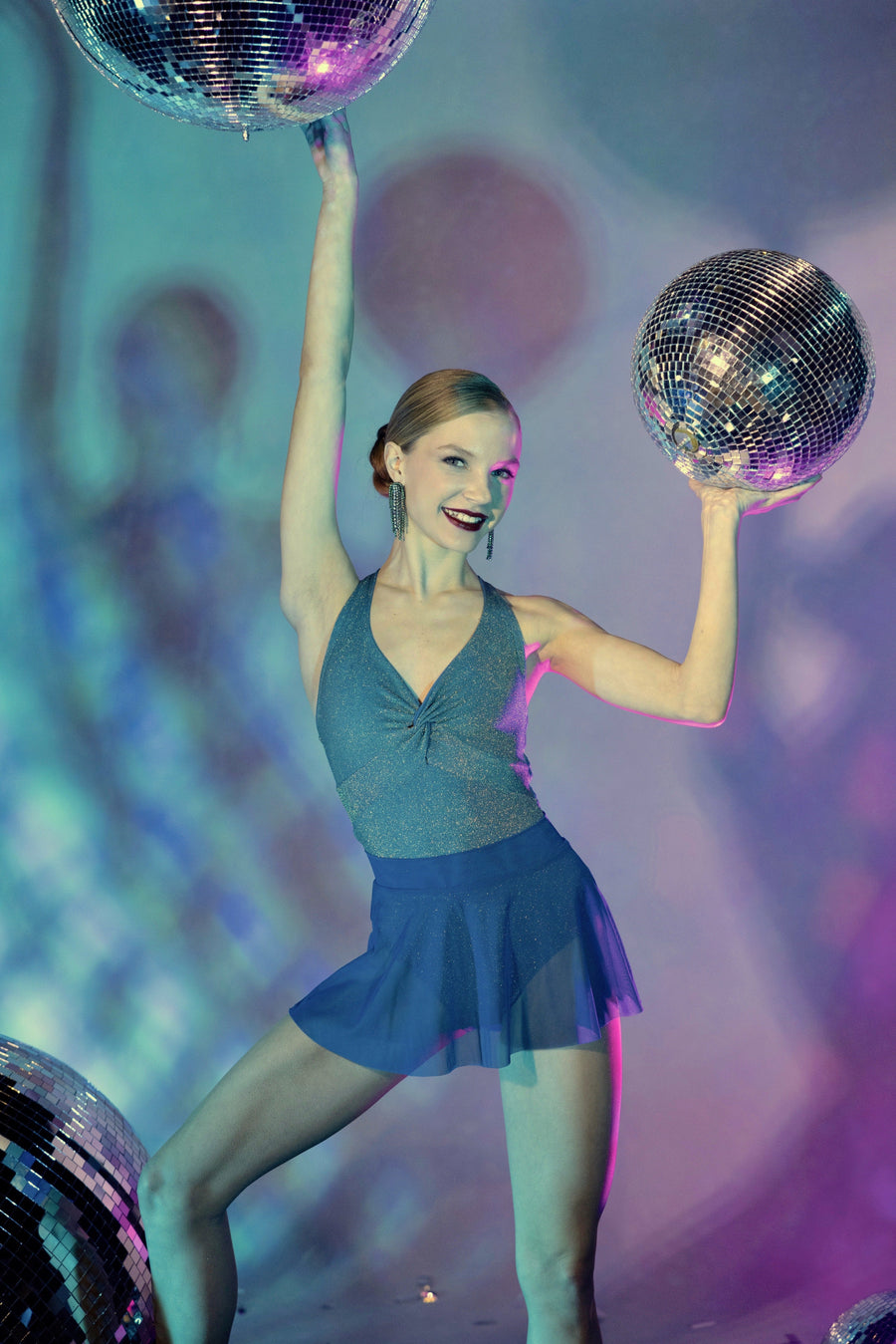 Theresa Leotard Mallard Gold Lurex RTW