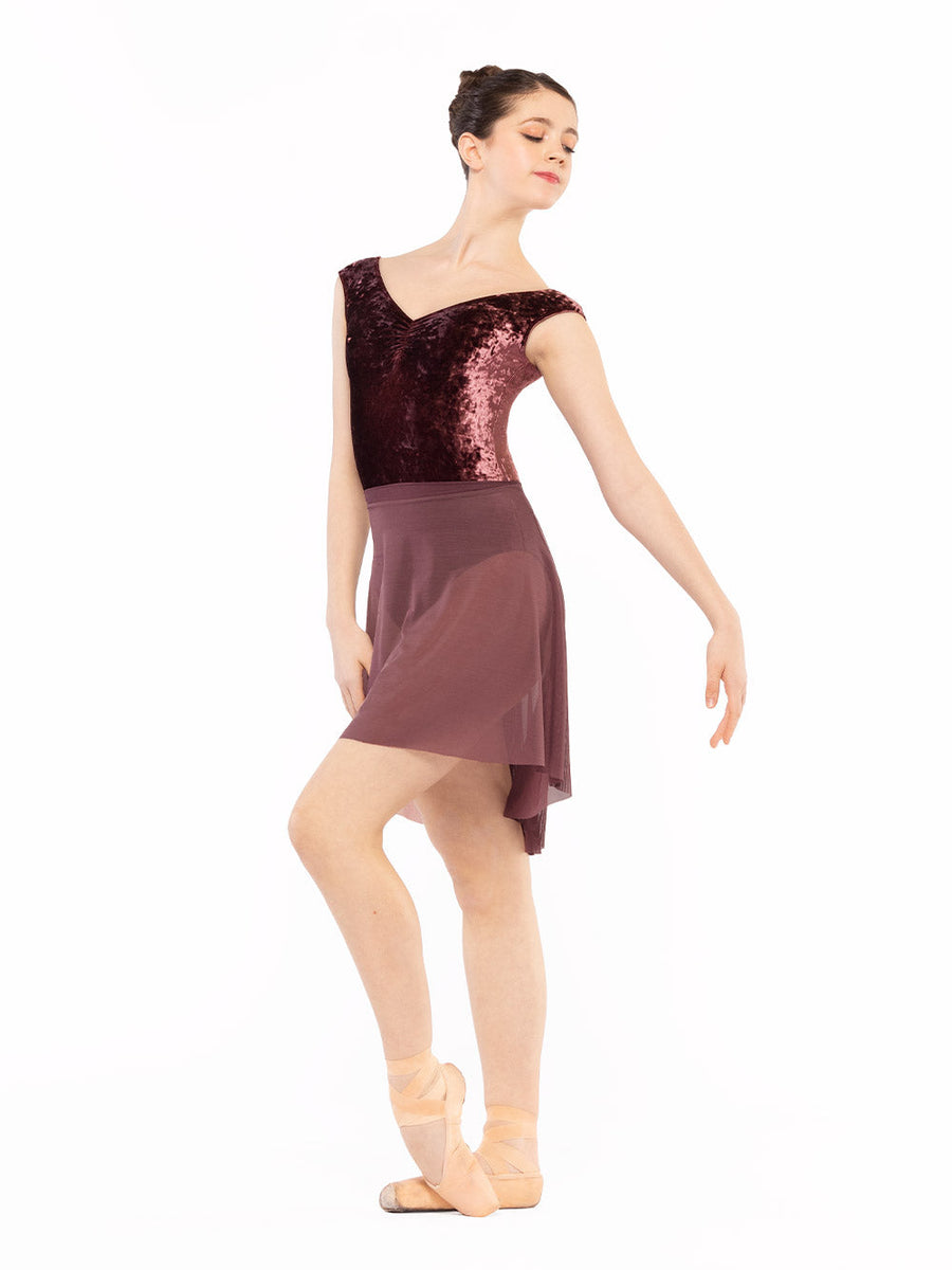 Sophia Leotard Mink Crushed Velvet RTW