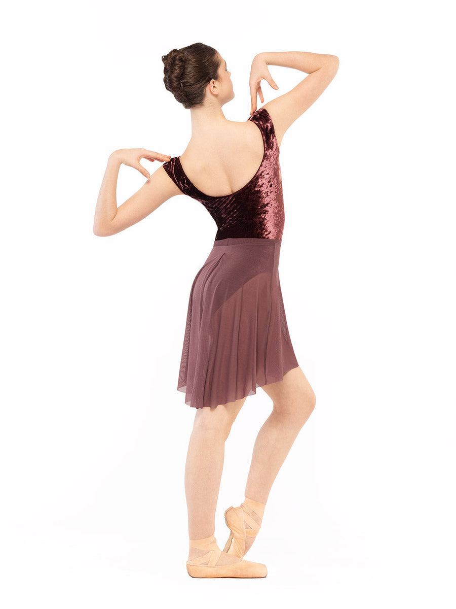 Sophia Leotard Mink Crushed Velvet RTW
