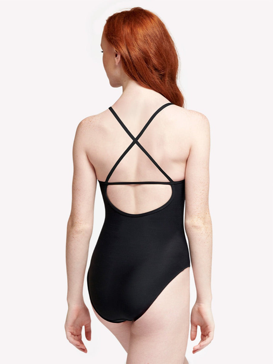 Naomi Black X-Back Leotard RTW