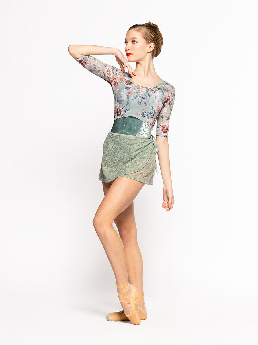 Raglan Crop Top Lazy Afternoon Mesh RTW
