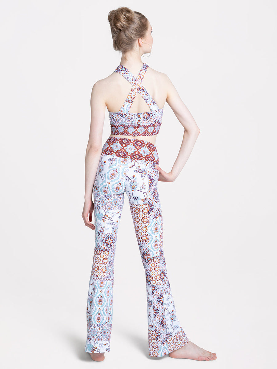 Lynette Crop Top Patchwork RTW