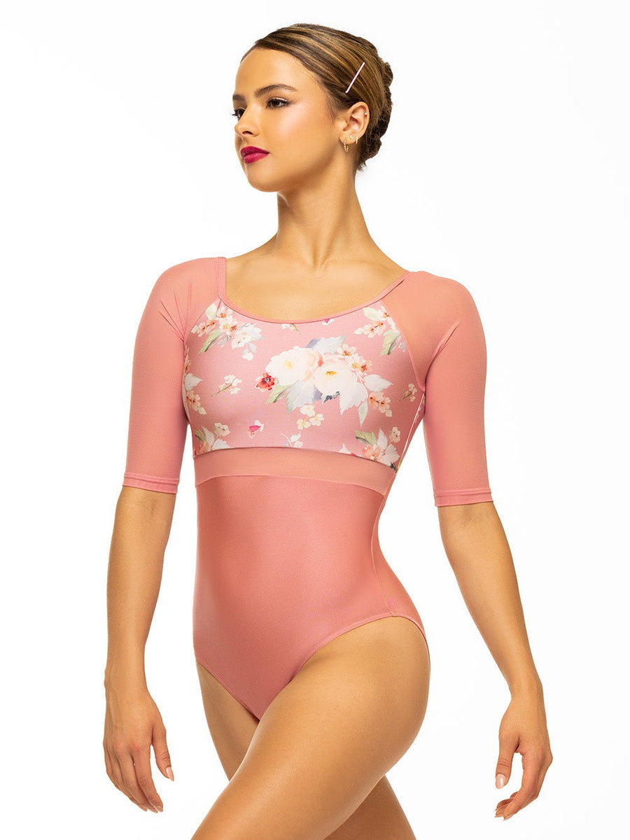 Ella Leotard Tranquil Lantana RTW
