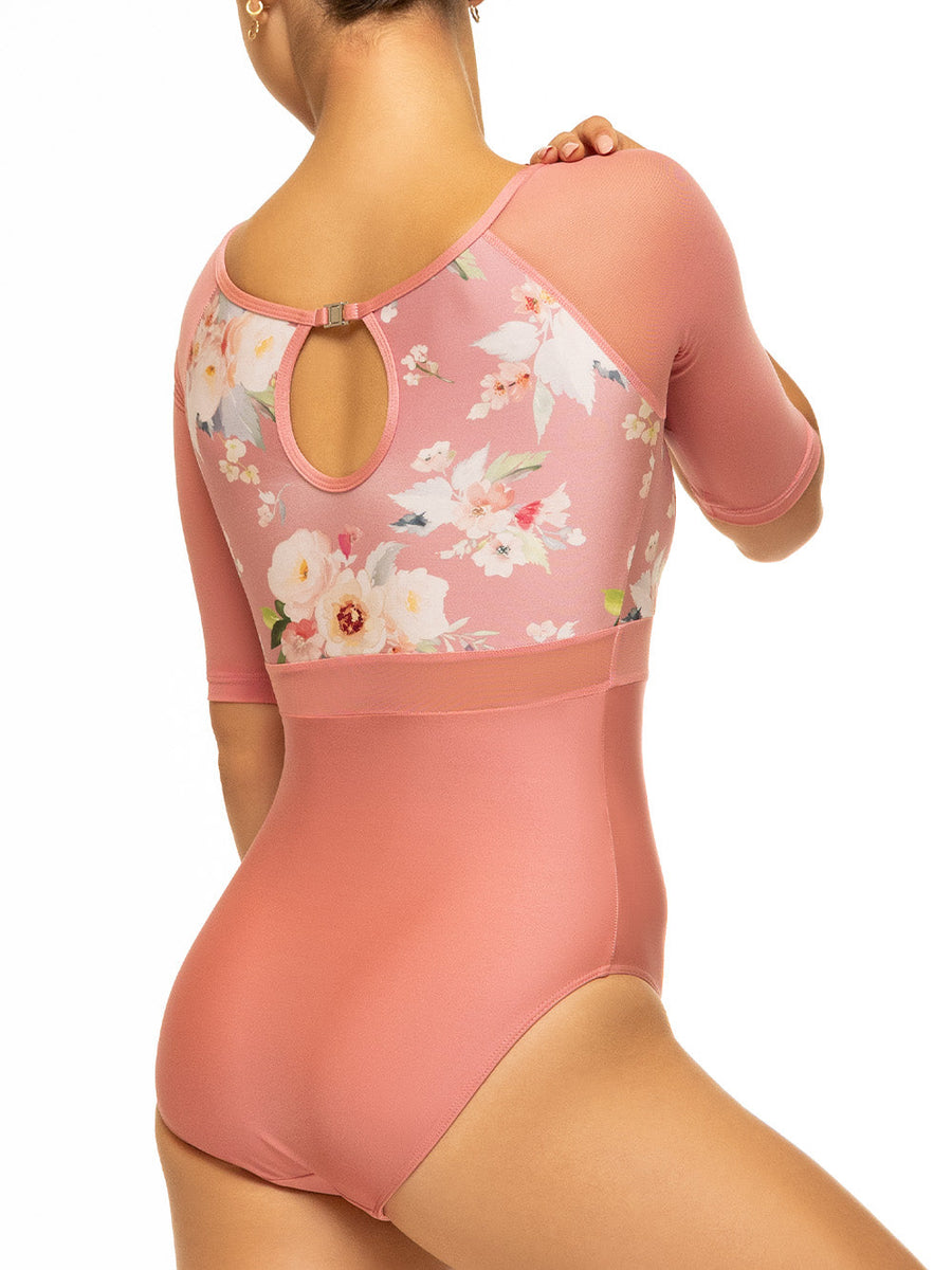 Ella Leotard Tranquil Lantana RTW