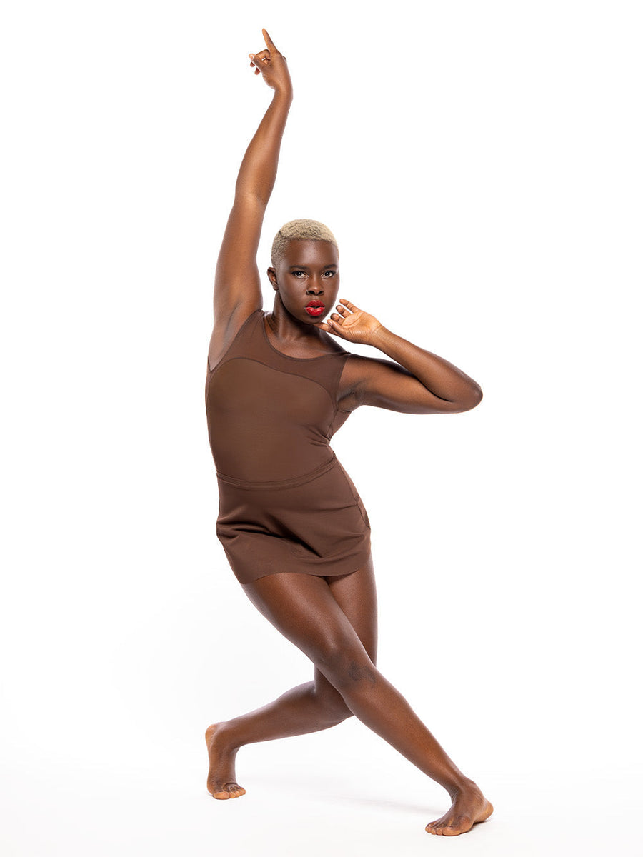 Victoria Coffee Leotard RTW