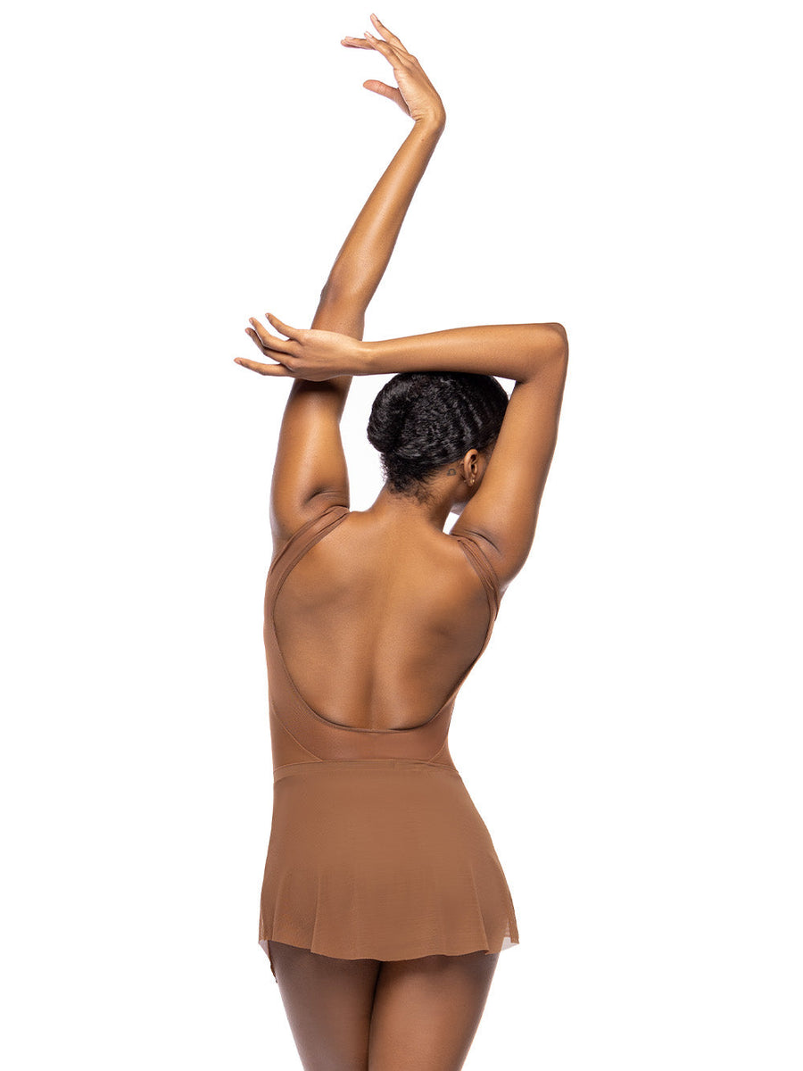 Tulip Skirt Mocha Mesh RTW