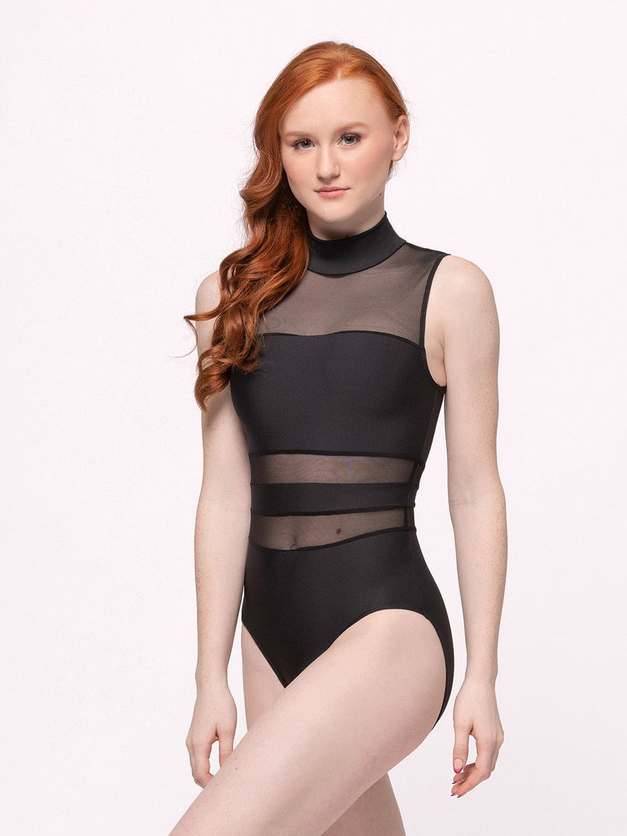 Zoe Leotard Black Sleeveless RTW