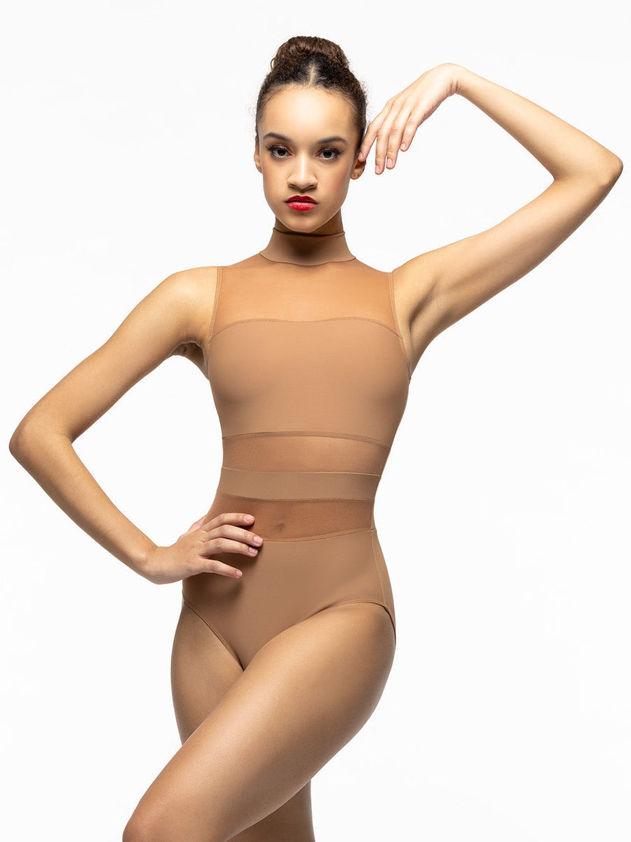 Zoe Caramel Leotard RTW