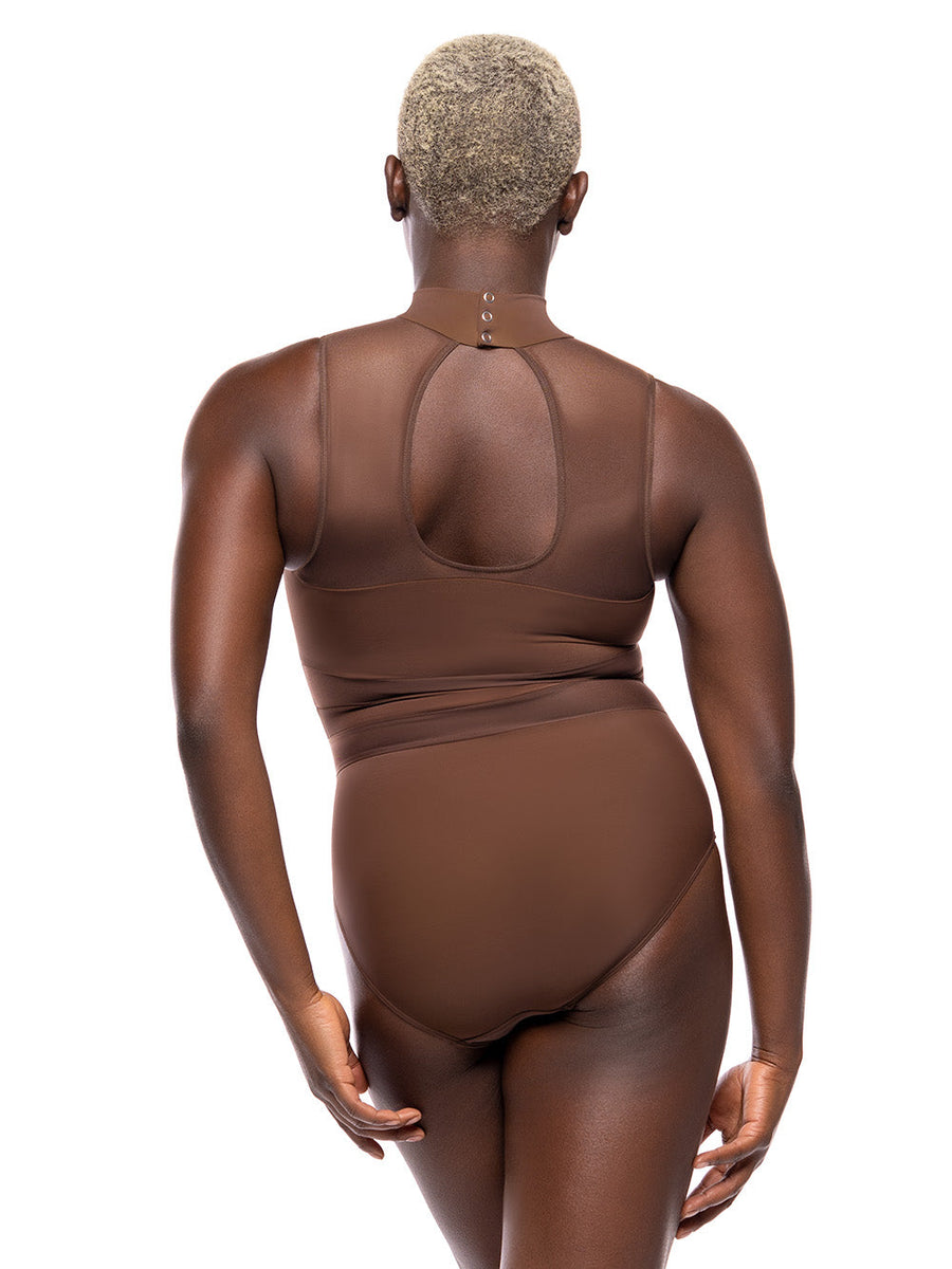 Zoe Coffee Leotard RTW