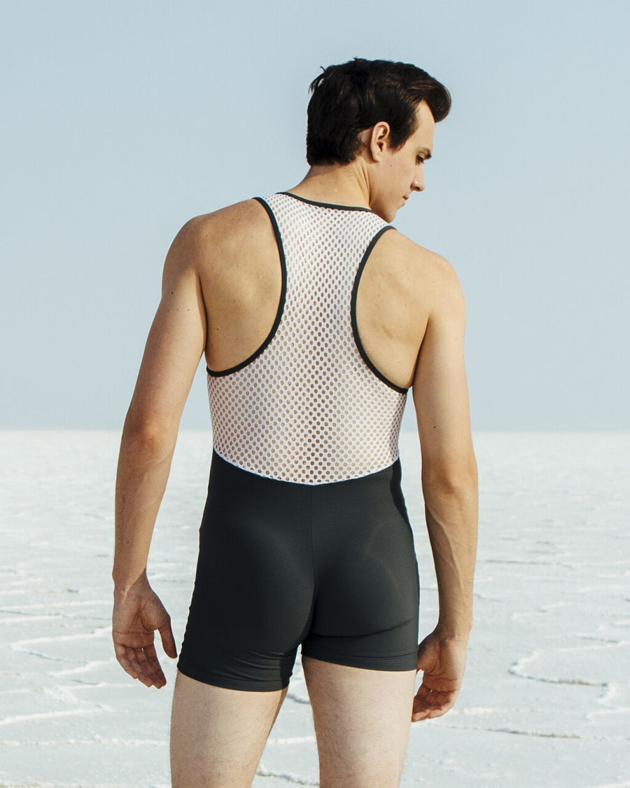 Brock Biketard Dark Forest RTW (Available in Two Zipper Color Options)