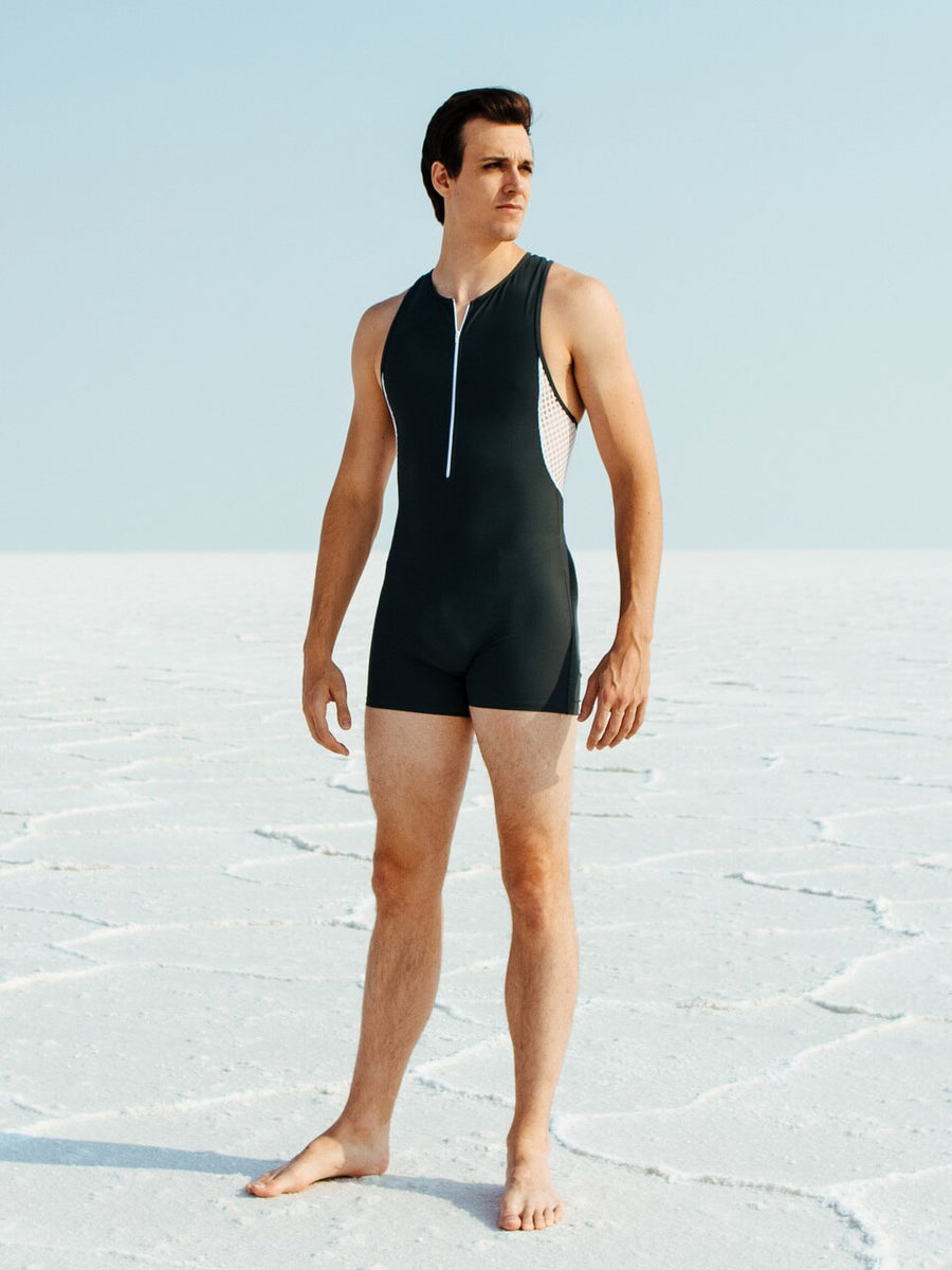 Brock Biketard Dark Forest RTW (Available in Two Zipper Color Options)